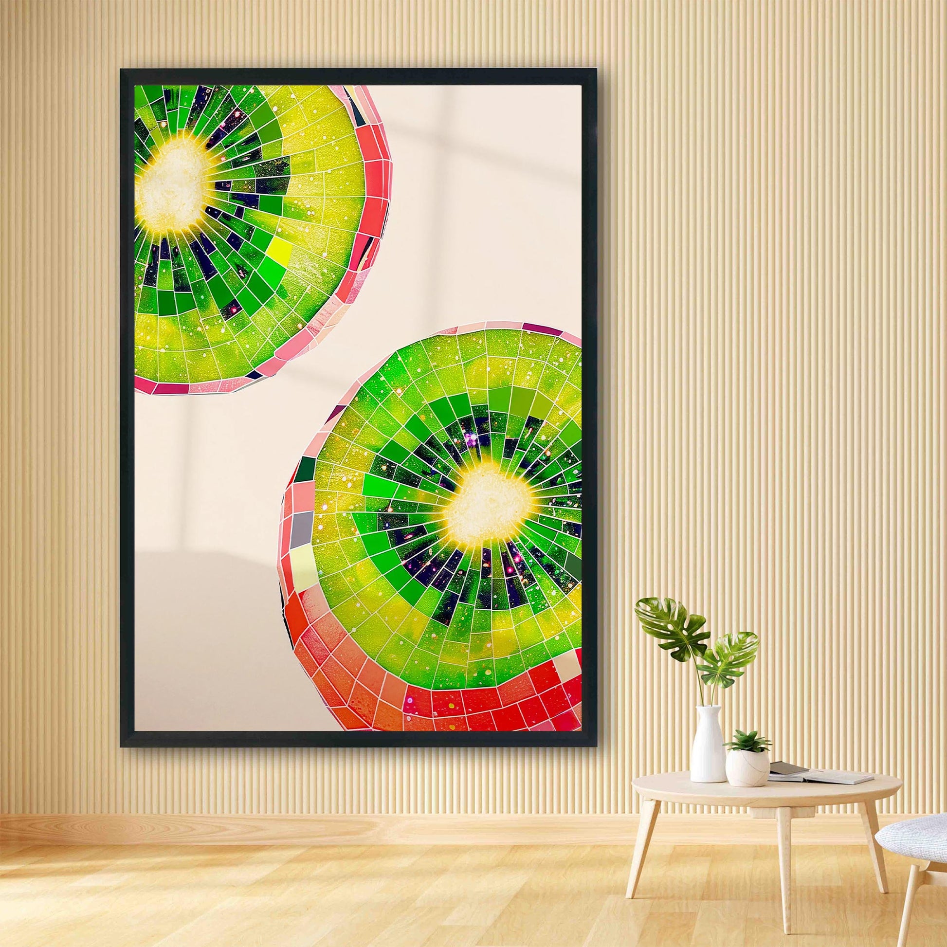 Disco Kiwi Art Print, Glam Dorm Room Decor