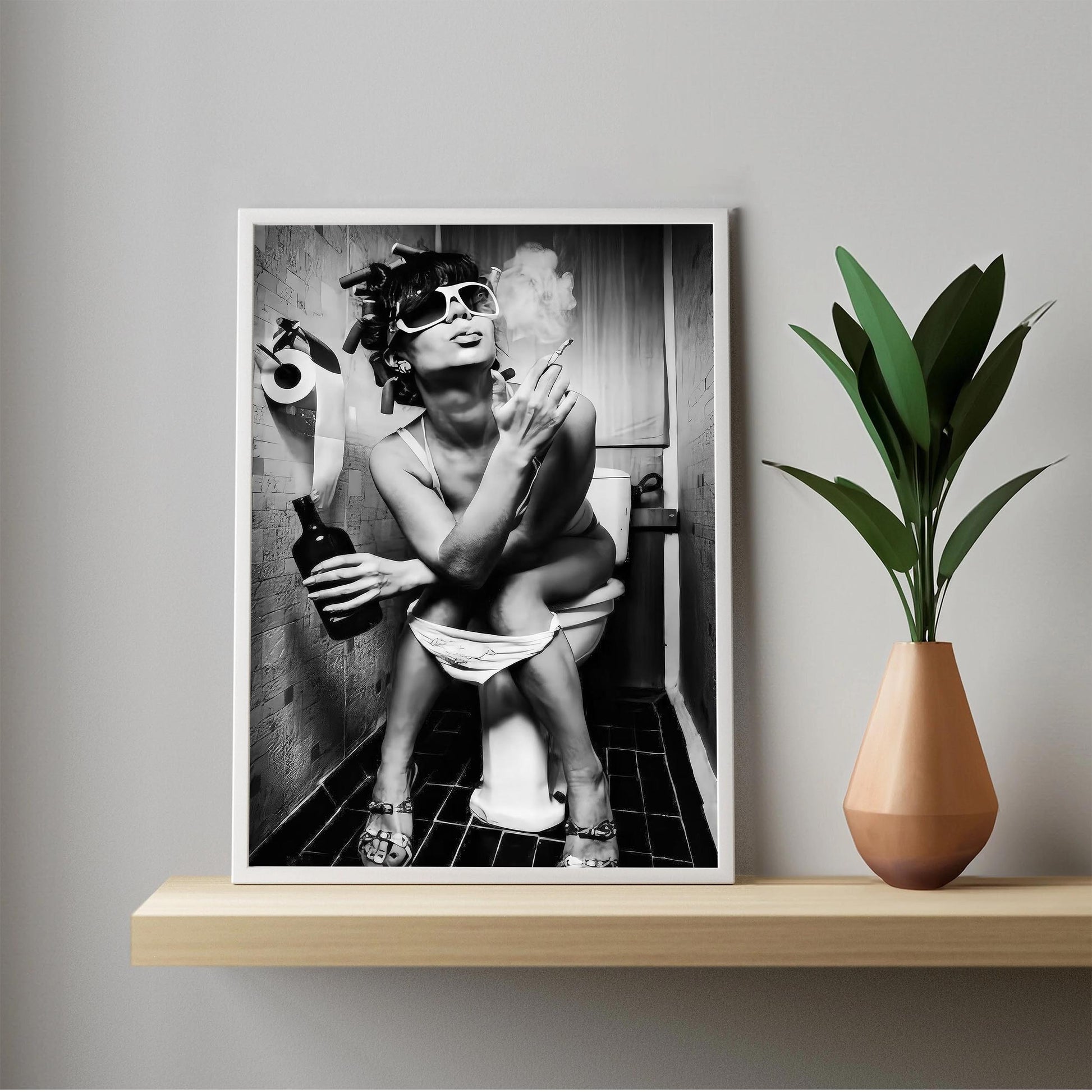 Girl_Sitting_On_Toilet_Wall_Art_Retro_Woman_Smoking,_Funny_Bathroom_Poster,_Feminist_Print,_Retro_Wall_Decor_-_Black_and_White_Print_