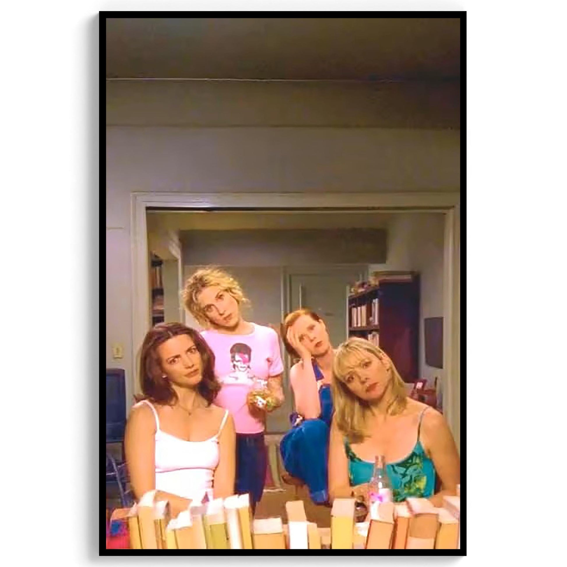 SATC Vintage Girls Poster, 90s TV Show Wall Art