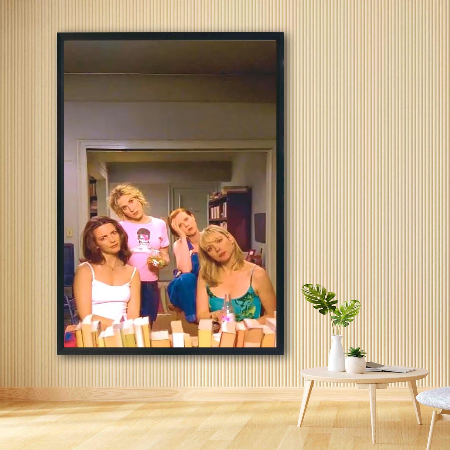SATC Vintage Girls Poster, 90s TV Show Wall Art