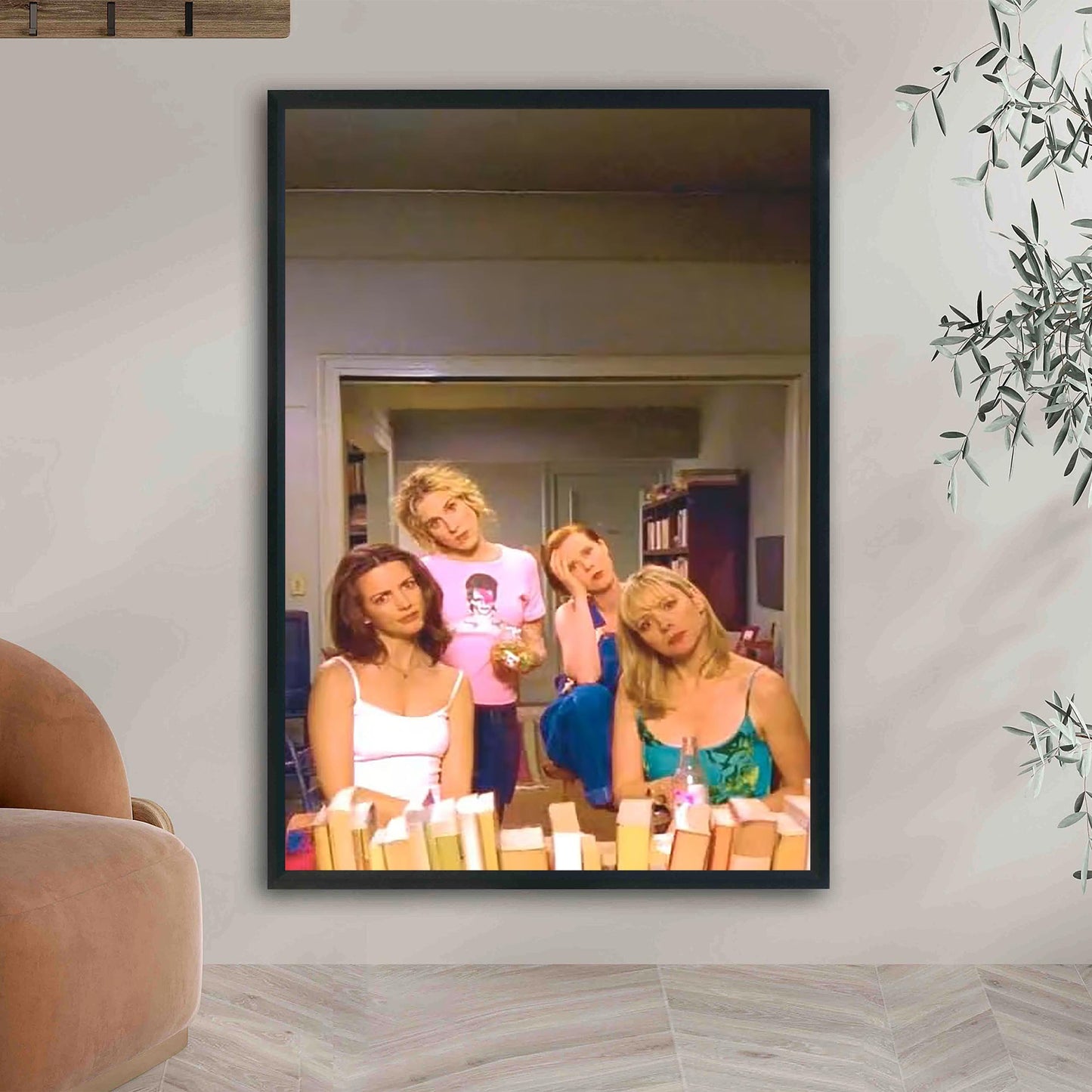 SATC Vintage Girls Poster, 90s TV Show Wall Art