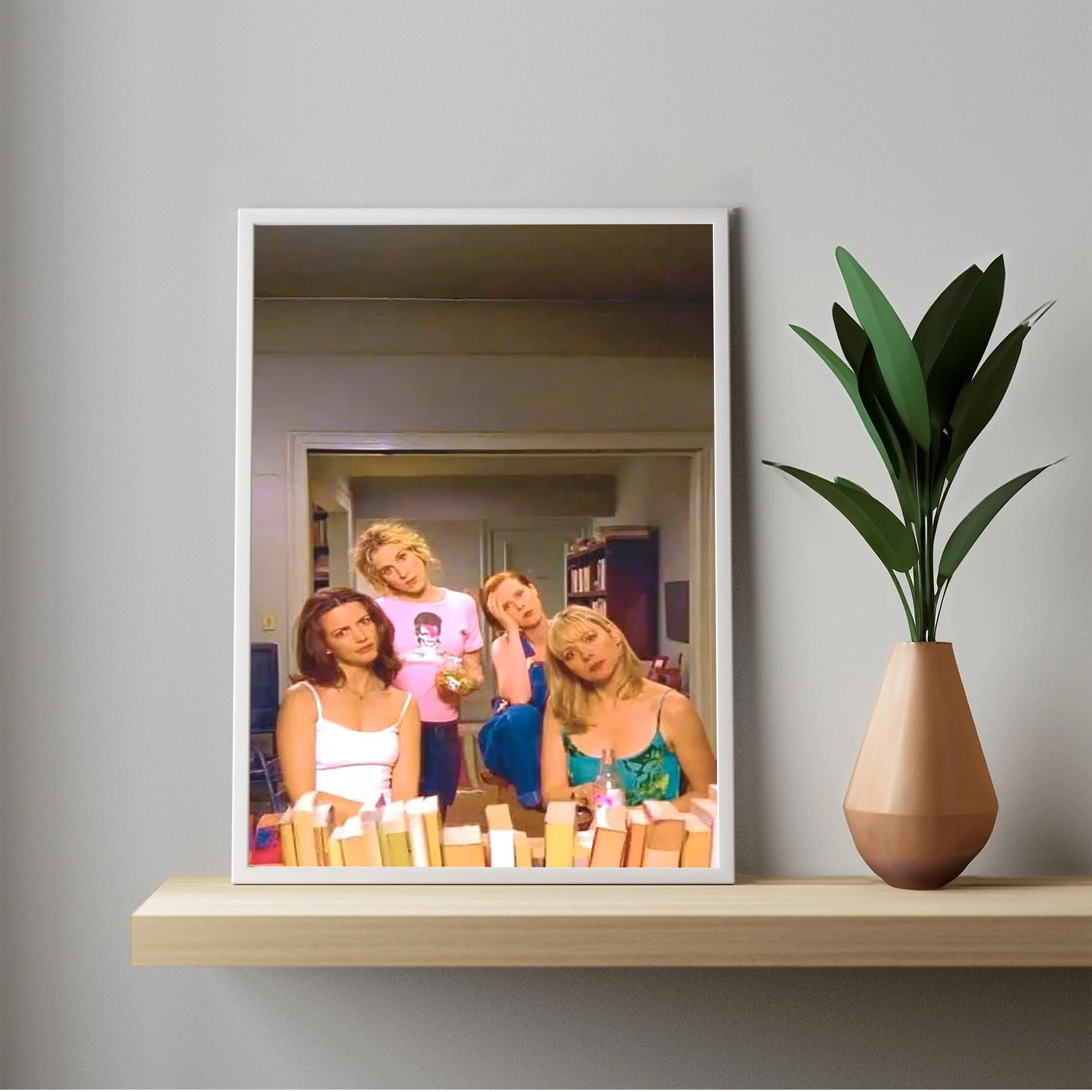 SATC Vintage Girls Poster, 90s TV Show Wall Art