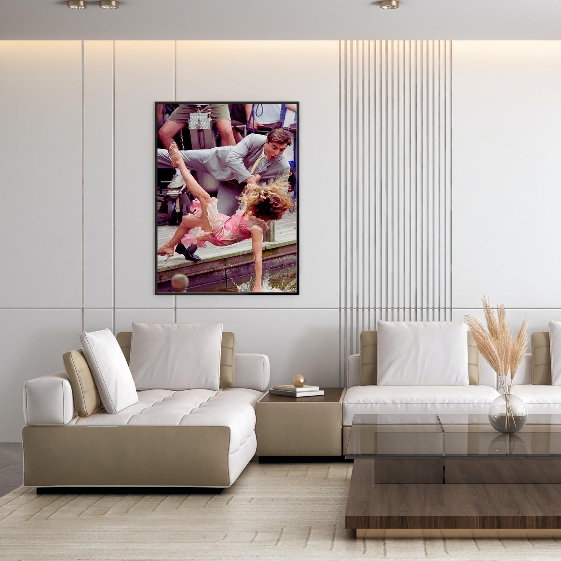 Sex and the City Poster,Carrie Bradshaw&Mr.Big Iconic Scene,Fashion,Wall Art,TV Show Print, Digital Download