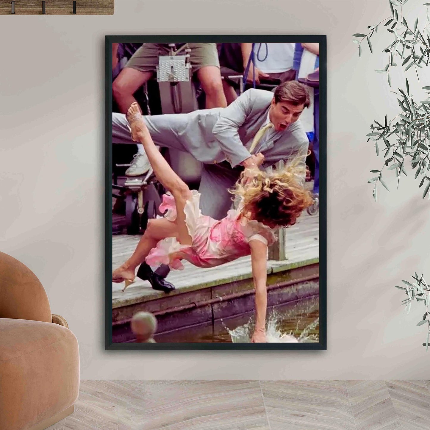 Sex and the City Poster,Carrie Bradshaw&Mr.Big Iconic Scene,Fashion,Wall Art,TV Show Print, Digital Download